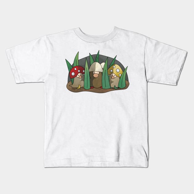 Truffle Trolls Kids T-Shirt by FlutesLoot